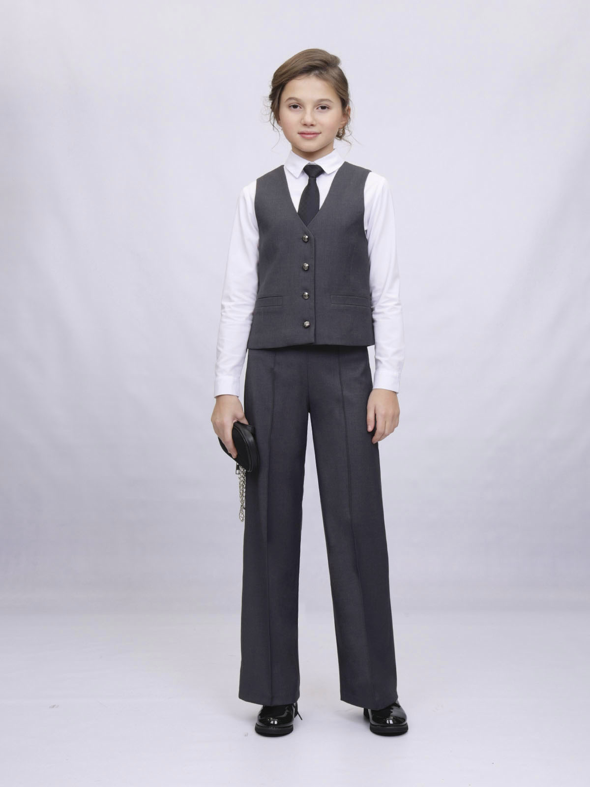 Жилет для девочки Престиж (ШФ-2243)