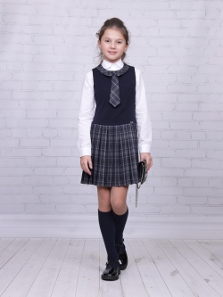 Школьный сарафан Рио комби (ШФ-931)