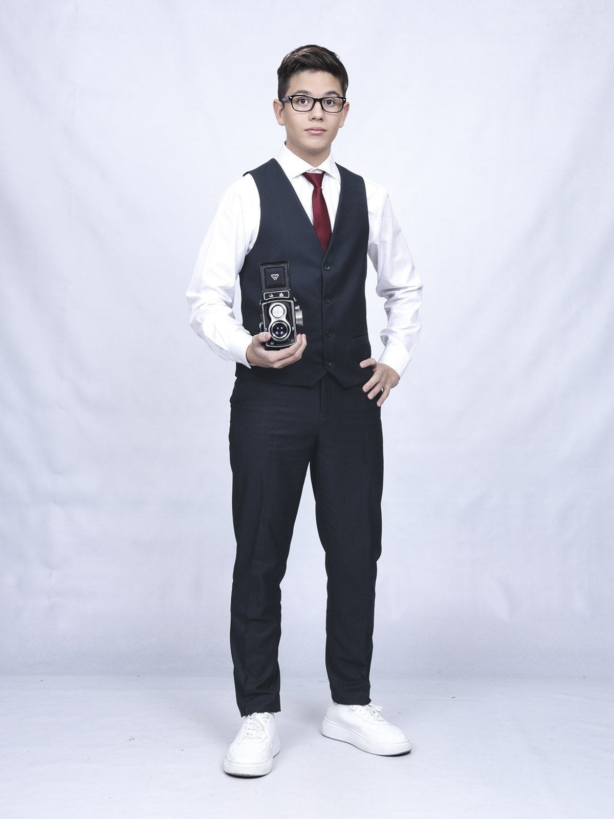 Брюки для мальчика Slim Fit Президент (ШФ-870)