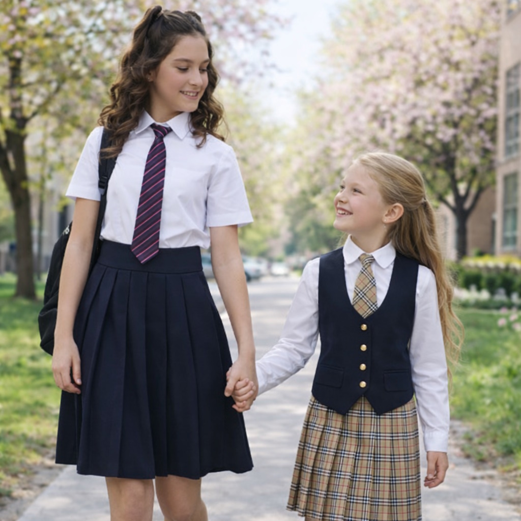 Школьная юбка в складку: компромисс между требованиями школы и комфортом ребенка Школьная юбка в складку: компромисс между требованиями школы и комфортом ребенка