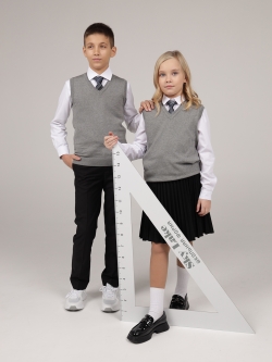 Вязаный жилет для мальчика UNI Универ (ШФ-916)