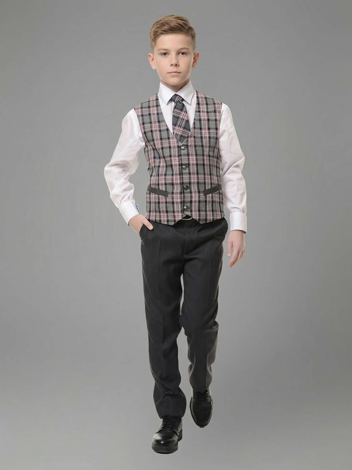 Жилет для мальчика Есенин (ШФ-1103)