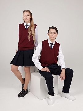 Вязаный жилет UNI Универ (ШФ-916/1)