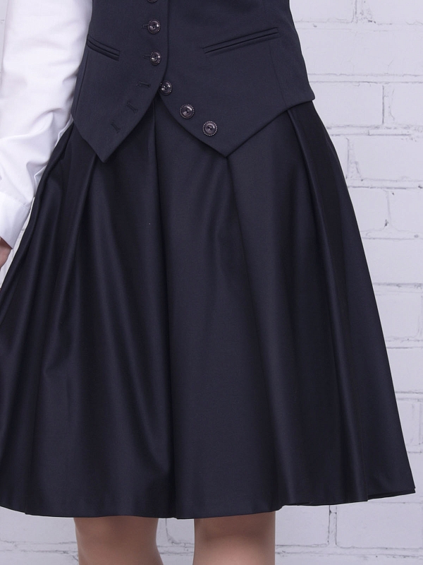 Школьная юбка Сапфир (ШФ-1097)