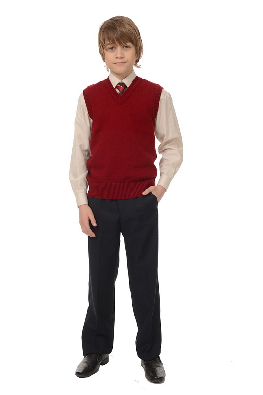 Вязаный жилет UNI Универ (ШФ-916)