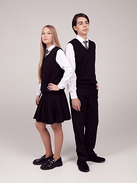 Вязаный жилет UNI Универ (ШФ-916/1)