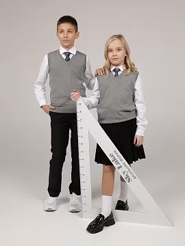 Вязаный жилет для мальчика UNI Универ (ШФ-916)