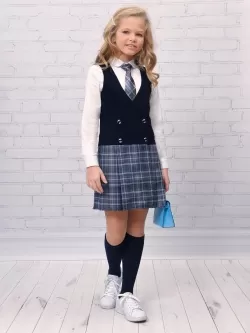 Школьный сарафан Рио комби (ШФ-1807)