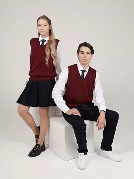 Вязаный жилет UNI Универ (ШФ-916/1)