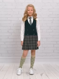 Школьный сарафан Рио комби (ШФ-1807)