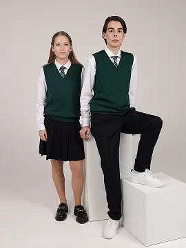 Вязаный жилет UNI Универ (ШФ-916/1)