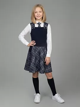 Школьный сарафан ПВ Рио комби (ШФ-1472)