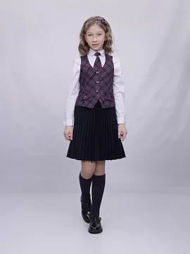 Жилет для девочки Рио комби Виктория (ШФ-1119)