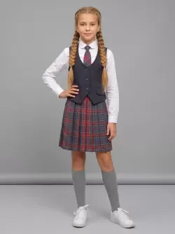 Школьная юбка Персей комби (ШФ-1125)