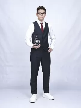 Брюки для мальчика Slim Fit Президент (ШФ-870)