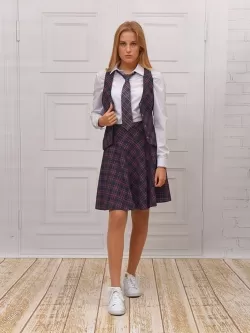 Жилет для девочки Рио комби Виктория (ШФ-1381)