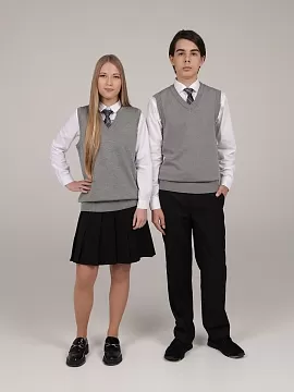 Вязаный жилет UNI Универ (ШФ-916/1)