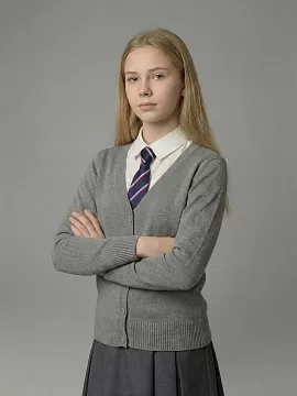 Вязаный кардиган для девочки Ирина (ШФ-982/1)