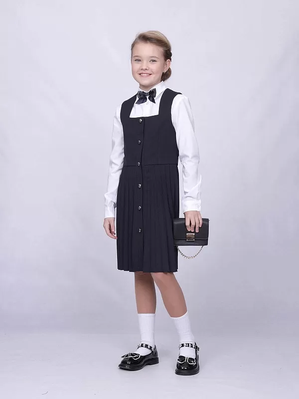 Школьный сарафан Сапфир (ШФ-2267)