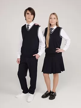 Вязаный жилет UNI Макс ШФ-1258/1