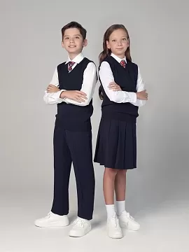 Вязаный жилет UNI Универ (ШФ-916)