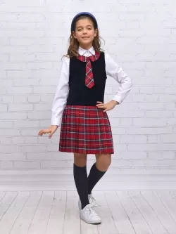 Школьный сарафан Рио комби (ШФ-931)