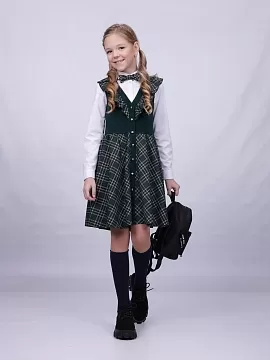 Школьный сарафан Рио комби (ШФ-2145)