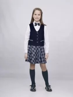 Жилет для девочки Диана (ШФ-2218)