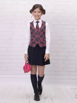 Жилет для девочки Агидель (ШФ-1119)