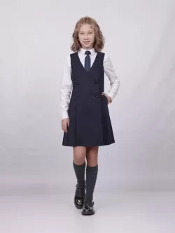 Школьный сарафан Сапфир (ШФ-1886)