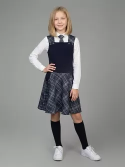 Школьный сарафан ПВ Рио комби (ШФ-1472)