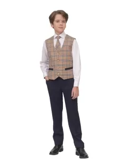 Жилет для мальчика Ломоносов комби  (ШФ-2408)