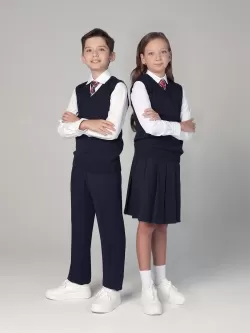 Вязаный жилет UNI Универ (ШФ-916)