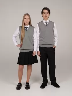 Вязаный жилет UNI Универ (ШФ-916/1)