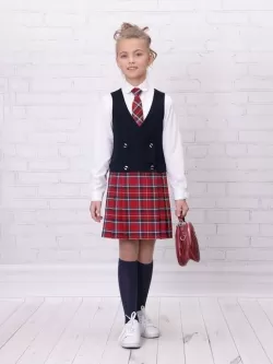 Школьный сарафан Рио комби (ШФ-1807)