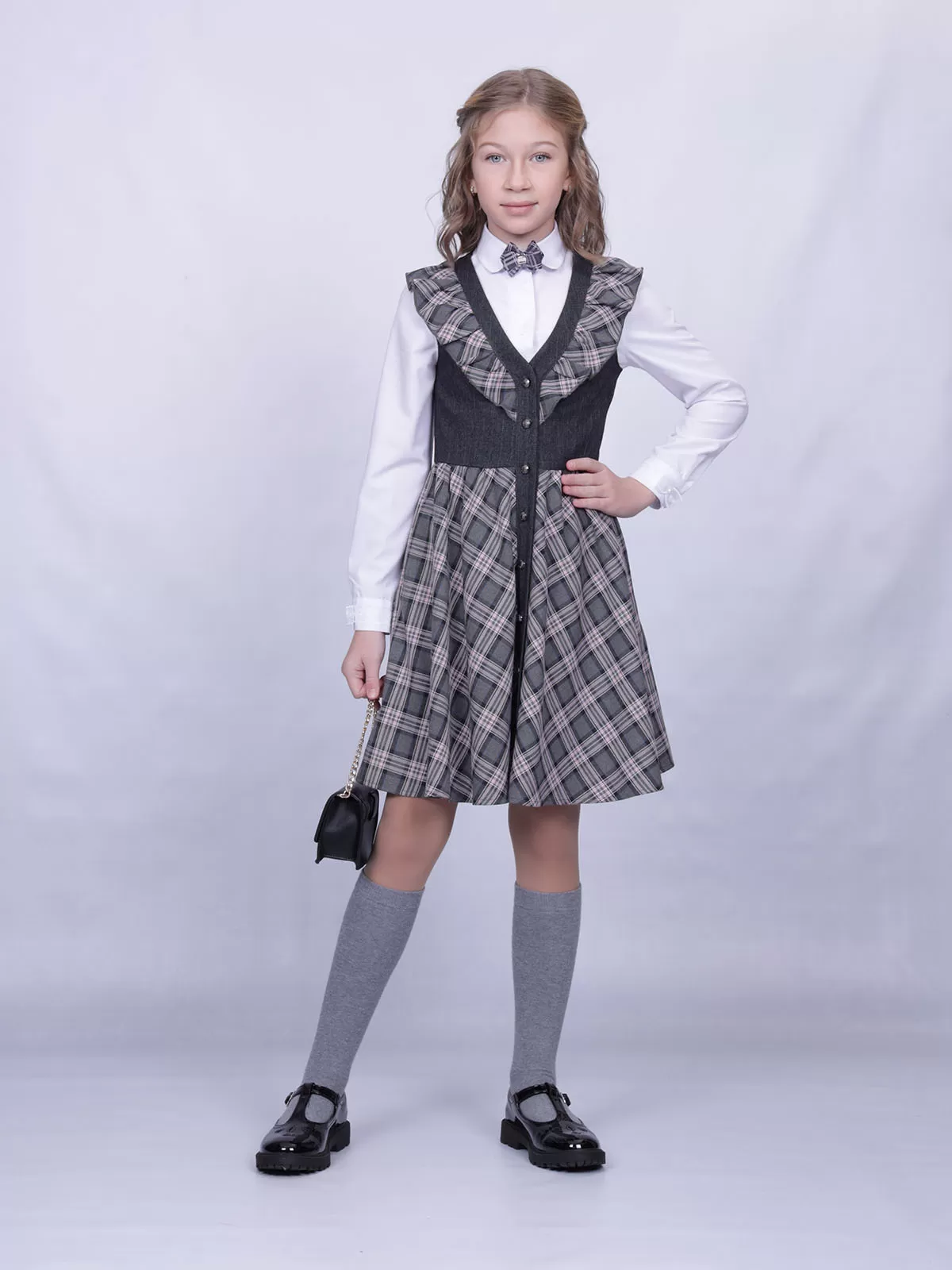 Школьный сарафан Есения (ШФ-2145)